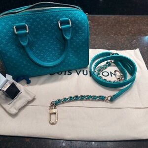 Louis Vuitton Blue satchel